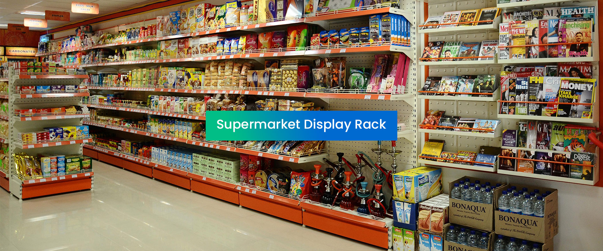Supermarket Display Rack In Bettiah